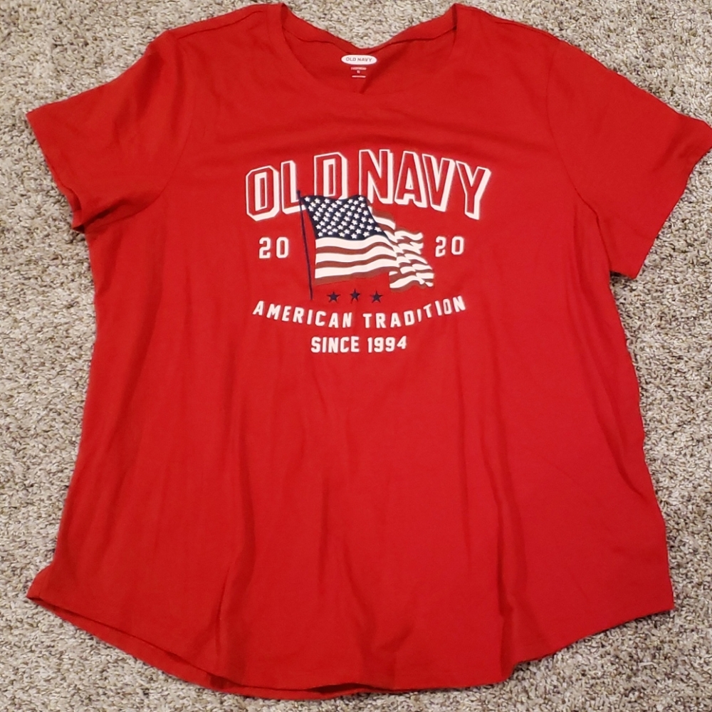 Red Old Navy Shirt